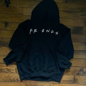 Zumiez black F.R.I.E.N.D.S hoodie size M